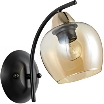 Applique MERRA 1xE27/40W/230V nero/beige