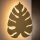 Applique MONSTERA 3xG9/8W/230V dorata