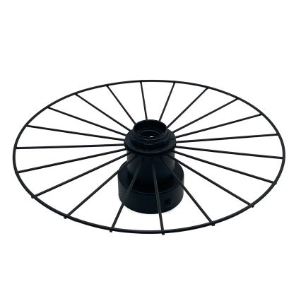 Applique MONTANA 1xE27/15W/230V diametro 30 cm nero