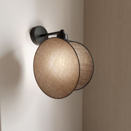 Applique MOTIF 1xE14/10W/230V beige