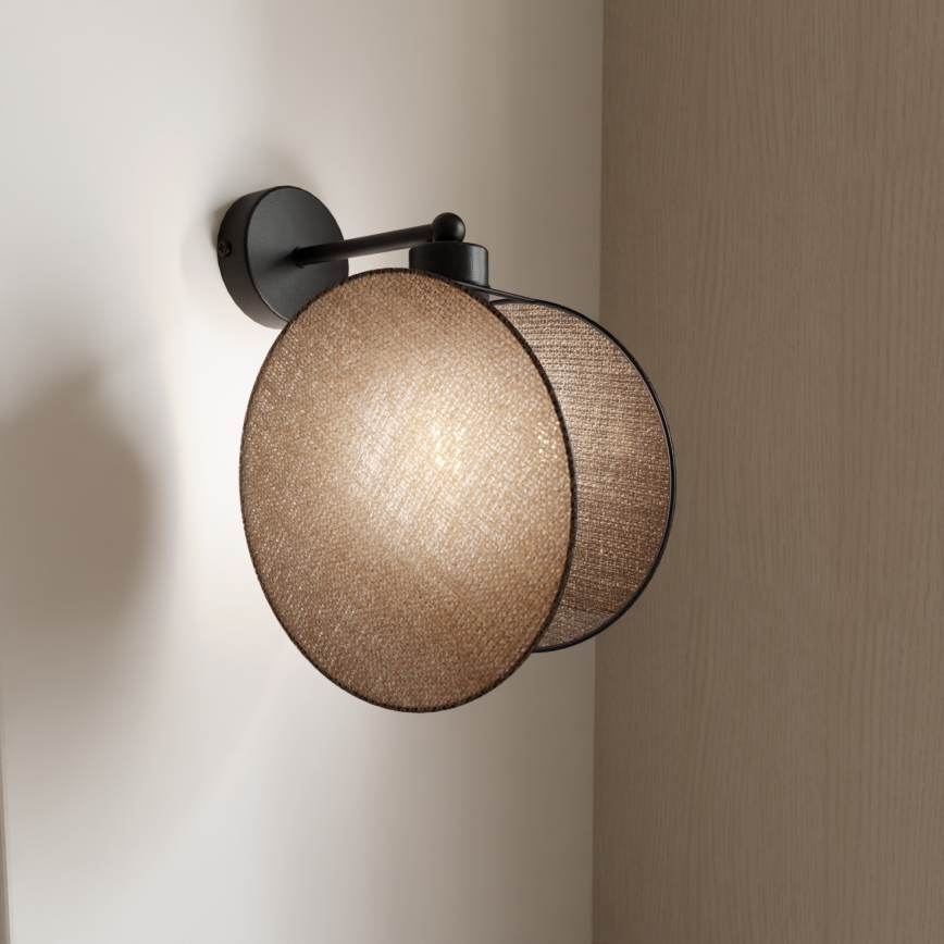 Applique MOTIF 1xE14/10W/230V beige