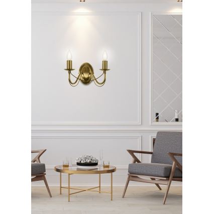 Applique MUZA 2xE14/40W/230V