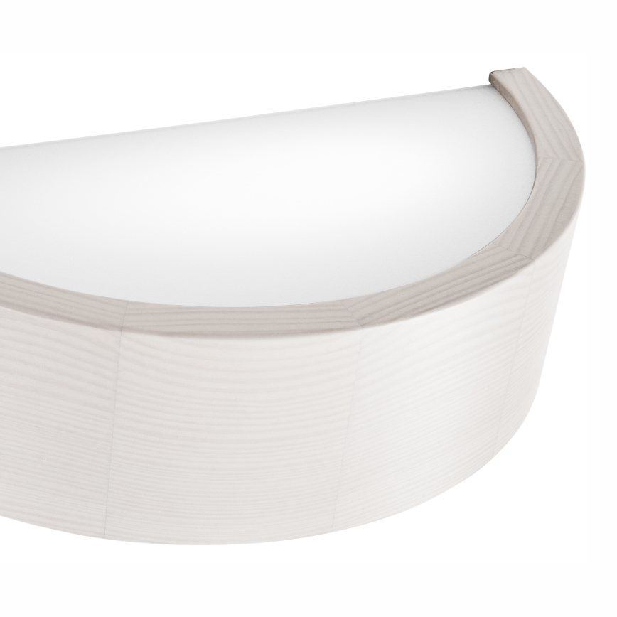 Applique NATURAL 1xE27/60W/230V bianco/pino