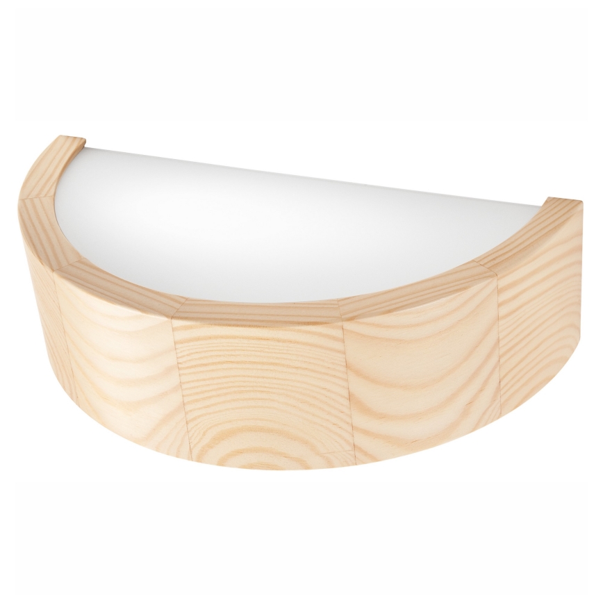 Applique NATURAL 1xE27/60W/230V pino