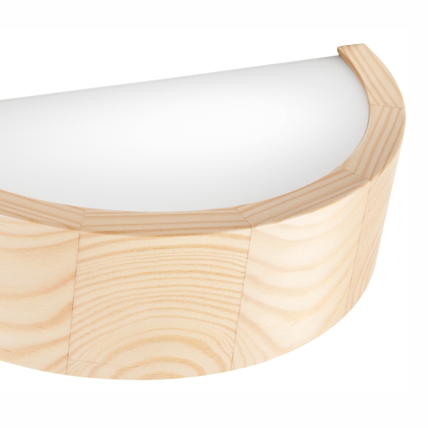 Applique NATURAL 1xE27/60W/230V pino