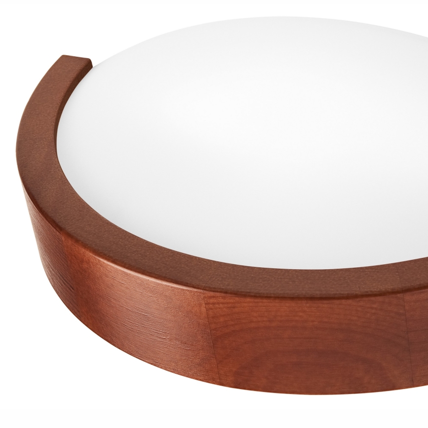 Applique NATURAL SLIM 1xE27/60W/230V pino/marrone