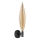 Applique NORDIC 1xG9/5W/230V nero/beige fumé
