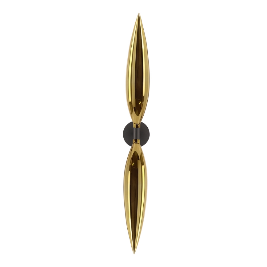 Applique NORDIC 2xG9/5W/230V nero/oro