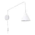 Applique NOX 1xE14/10W/230V bianco