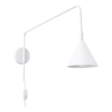Applique NOX 1xE14/10W/230V bianco