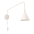 Applique NOX 1xE14/10W/230V color crema