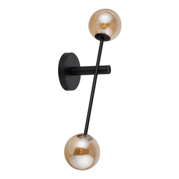 Applique  ORO 2xG9/12W/230V nero/oro