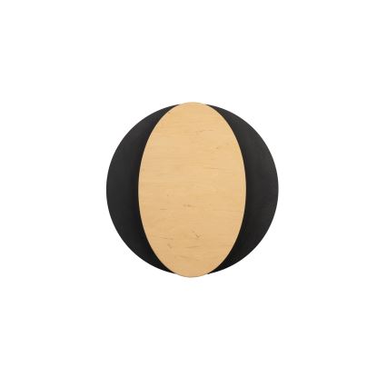 Applique OVO 2xG9/12W/230V nero/marrone