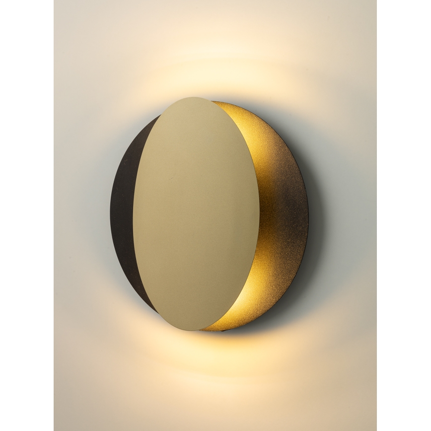 Applique OVO 2xG9/12W/230V nero/oro