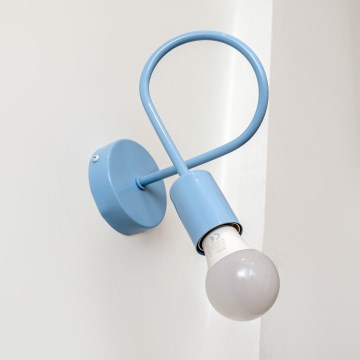 Applique OXFORD 1xE27/15W/230V blu