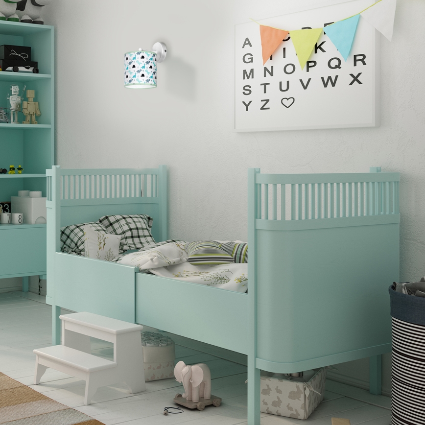 Applique per bambini DINO 1xE27/60W/230V