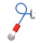 Applique per bambini OXFORD 1xE27/15W/230V rosso