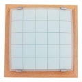 Applique/Plafoniera GEOMETRICA 1xE27/60W/230V 30x30 cm
