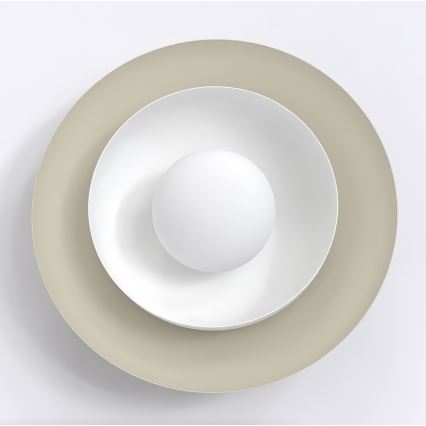 Applique POPPI 1xG9/8W/230V beige/bianco