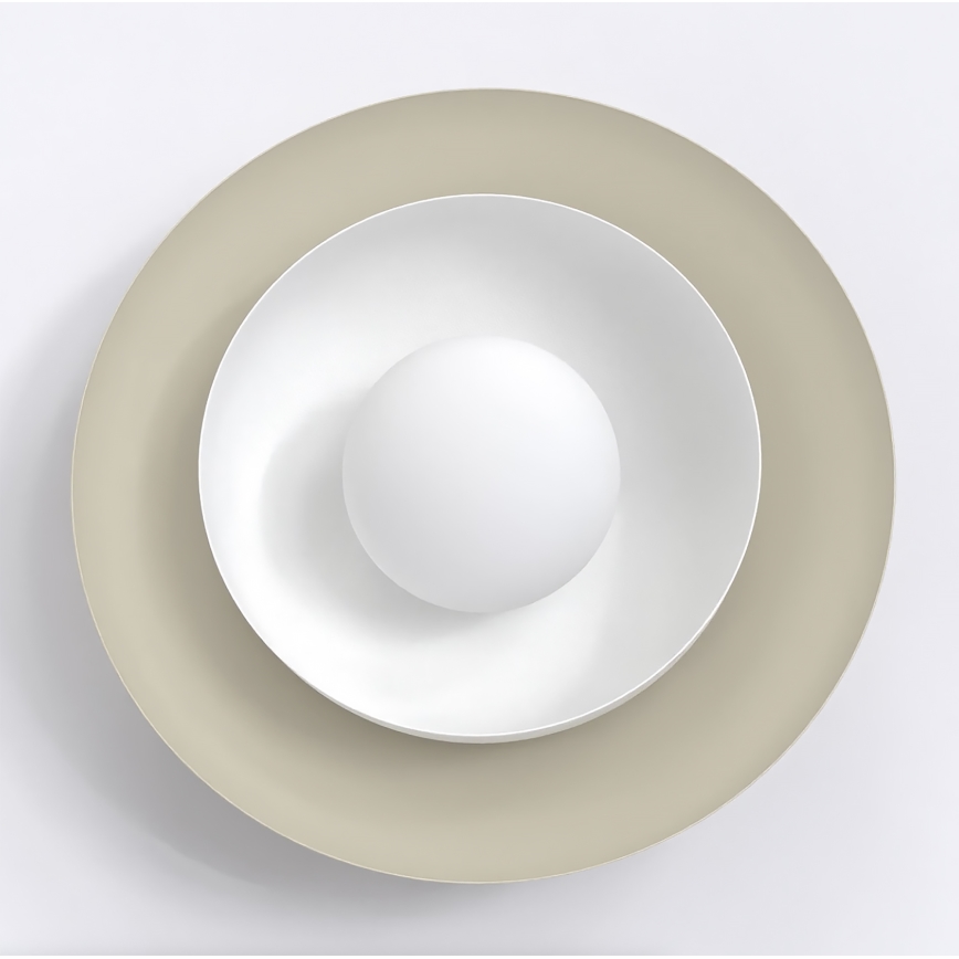 Applique POPPI 1xG9/8W/230V beige/bianco