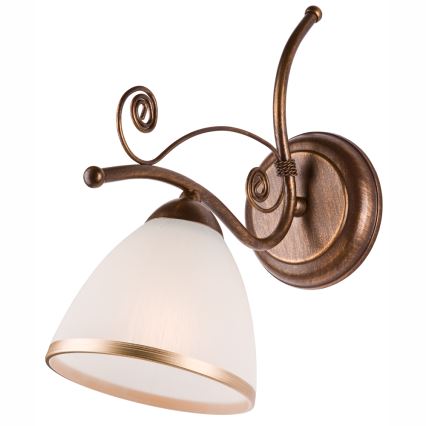 Applique RETRO II 1xE27/60W/230V patina di bronzo