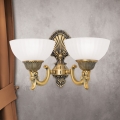 Applique ROCCA 2xE27/60W/230V bronzo/bianco