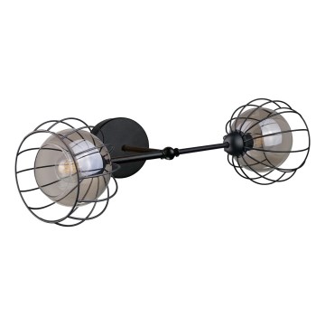 Applique SOLO BLACK 2xE27/60W/230V