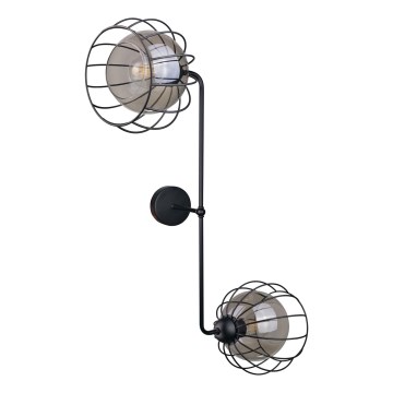 Applique SOLO BLACK 2xE27/60W/230V