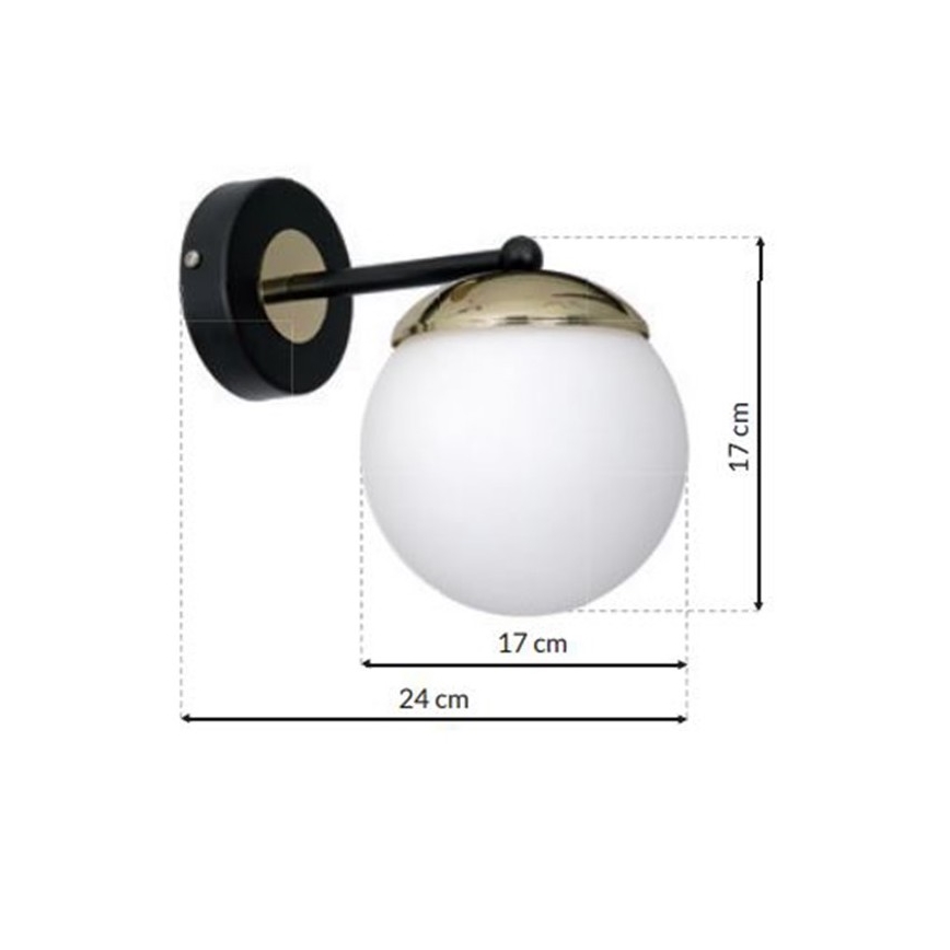 Applique SPARTA 1xE14/40W/230V
