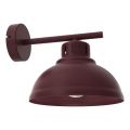 Applique SVEN 1xE27/15W/230V bordeaux