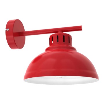 Applique SVEN 1xE27/15W/230V rosso