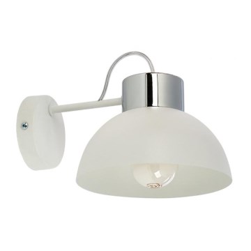 Applique TEDI 1xE27/60W/230V bianco/cromo lucido