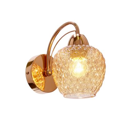 Applique TOBIAS 1xE27/40W/230V Oro rosa