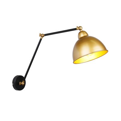 Applique TRUCK 1xE27/40W/230V oro/nero