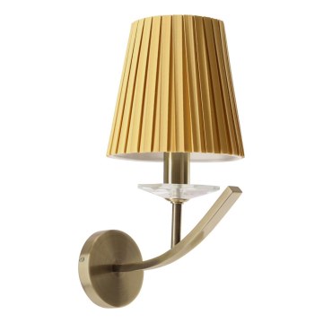 Applique VITORIA 1xE14/40W/230V gialla/ottone