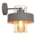 Applique VOLTA 1xE27/15W/230V grigio