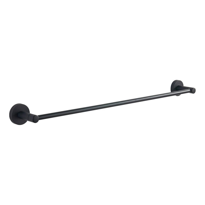 Aqualine - Appendiabiti da parete SAMBA 7,3x64,5 cm nero