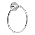 Aqualine - Appendiabiti da parete SAMBA diametro 15,5 cm cromo lucido