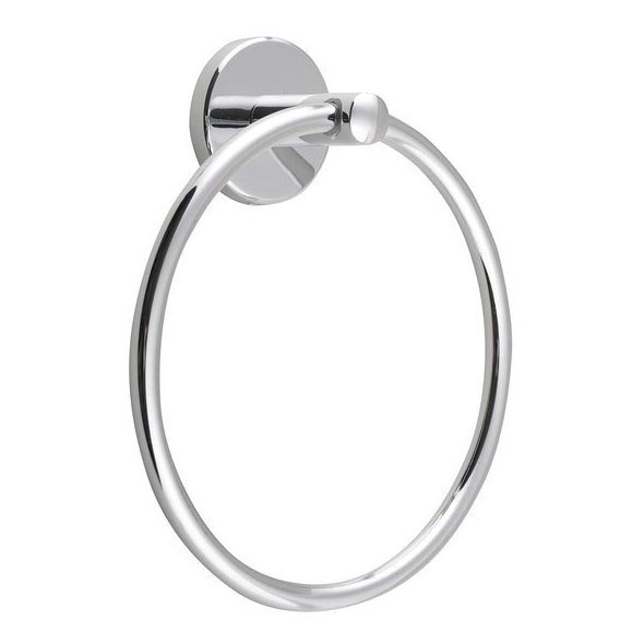 Aqualine - Appendiabiti da parete SAMBA diametro 15,5 cm cromo lucido