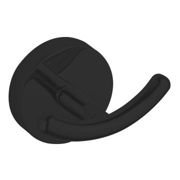 Aqualine - Appendiabiti da parete SAMBA nero
