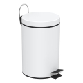 Aqualine - Cestino dei rifiuti SIMPLE LINE 3 l bianco opaco