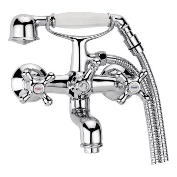 Aqualine - Kit vasca VICTORIA RETRO cromo lucido
