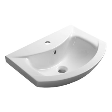 Aqualine - Lavabo da incasso ZERO 55x44 cm ceramica/bianco