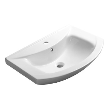 Aqualine - Lavabo da incasso ZERO 65x46 cm ceramica/bianco