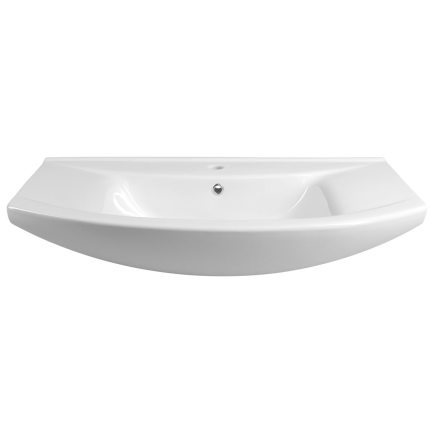 Aqualine - Lavabo da incasso ZERO 86x50 cm ceramica/bianco