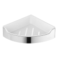 Aqualine - Mensola per doccia ad angolo SAMBA 21,8x30 cm cromo lucido