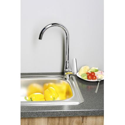 Aqualine - Rubinetto da cucina LOTTA cromo lucido
