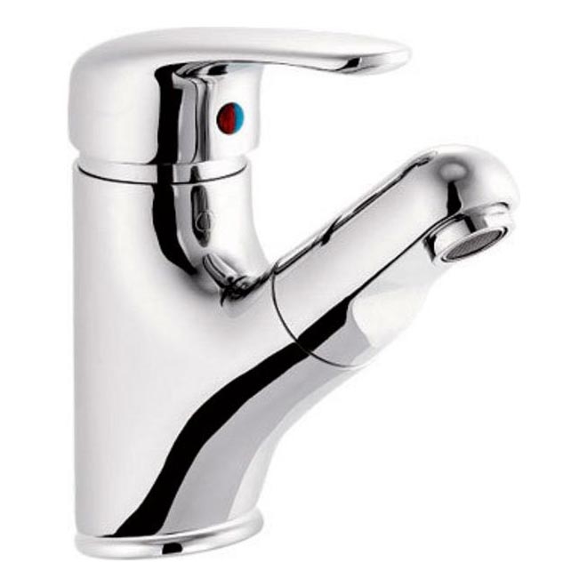Aqualine - Miscelatore per lavabo KASIOPEA 14,2 cm, cromo lucido