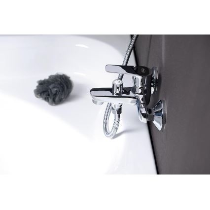Aqualine - Rubinetto per vasca LOTTA cromo lucido