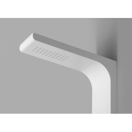 Aqualine - Pannello doccia YUKI bianco opaco